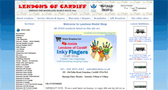 Desktop Screenshot of lendonsmodelshop.co.uk